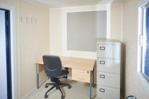 12Ft x 8Ft Steel Anti-Vandal Office Cabin