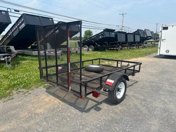2015 Carry-On 5 x 8 Landscape Utility Trailer – Mesh Floor
