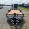 2024 BWise 7 x 18 Equipment Trailer – Heavy Duty Ladder Ramps