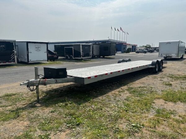 2025 JF Trailers 7×35 Galvanized Car Trailer – Torsion Axles