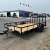 Big Tex 7 x 12 Landscape Utility Trailer – Rear Ramp Gate