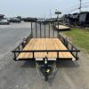Big Tex 7 x 12 Landscape Utility Trailer – Rear Ramp Gate