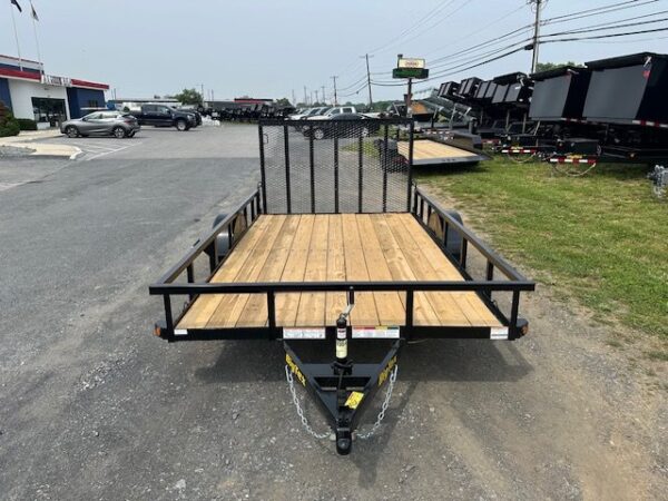 Big Tex 7 x 12 Landscape Utility Trailer – Rear Ramp Gate