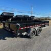 BWise 7 x 16 Heavy Duty Dump Trailer – Low Profile With Ramps