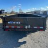 BWise 7 x 16 Heavy Duty Dump Trailer – Low Profile With Ramps