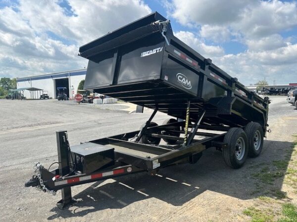 2025-CAM-SUPERLINE-7X14-DUMP-TRAILER-HYDRAULIC-JACK-COMBO-GATE-WITH-RAMPS-5.jpg CAM Superline Beast 7 x 14 Dump Trailer – Hydraulic Jack