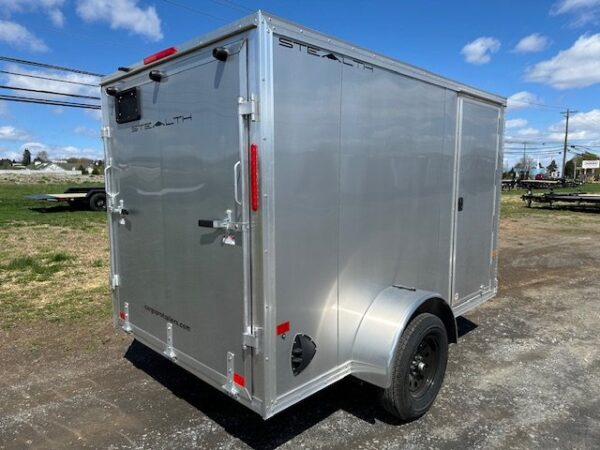 Cargo Pro Stealth 6 x 10 V-Nose Aluminum Enclosed Trailer