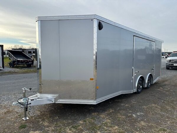 Cargo Pro 8.5 x 20 Aluminum V-Nose Car Hauler – Escape Door