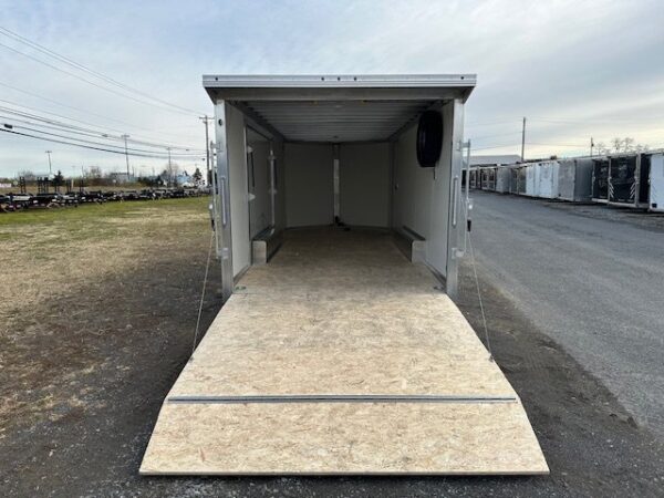 Cargo Pro 8.5 x 20 Aluminum V-Nose Car Hauler – Escape Door