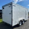 2025-CARMATE-7.5X16-ENCLOSED-CARGO-TRAILER-UTV-DOOR-RAMP-DOOR-1.jpg Carmate 7.5 x 16 Enclosed Cargo Trailer – UTV Door
