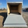 Car Mate 8.5 x 16 Enclosed Contractor Trailer – Ramp Door