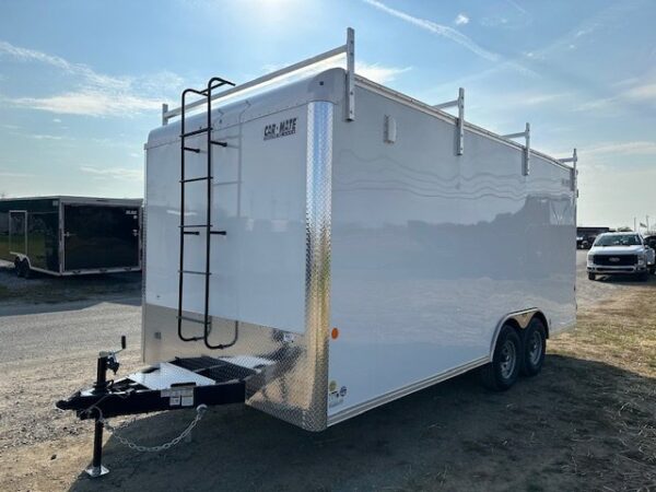 Car Mate 8.5 x 18 Enclosed Cargo Trailer – Contractor – Barn Doors