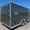 Covered Wagon 8.5 x 20 V-Nose Enclosed Car Trailer – 6″ Added Height