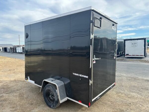 Formula 6 x 10 Enclosed Cargo Trailer – Rear Ramp Door
