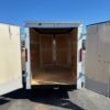 Homesteader 5 x 8 Enclosed V-Nose Cargo Trailer – Barn Doors