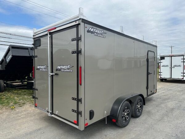 Nitro 7×16 Enclosed Cargo Trailer- Contractor Package