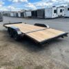 Premier 7 x 18 Wood Deck 7k Open Car Trailer – Slide Out Ramps