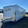 ATC 8.5 x 28 Enclosed Aluminum Car Trailer – Rear Spoiler