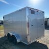 Cargo Pro 7 x 14 V-Nose Aluminum Cargo Trailer – Ramp Door