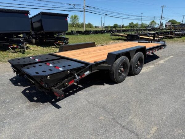 BWise 7 x 20 Heavy Duty Equipment Trailer – 8K Axles
