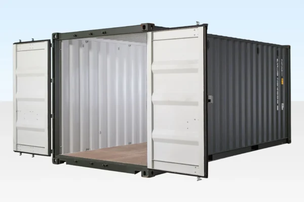 20Ft Shipping Container (One Trip) – Dark Green