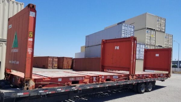 20Ft X 8Ft Used Flat Rack Shipping Containers