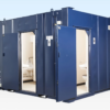 2+1 Steel Toilet Cabin 12Ft x 9Ft