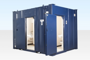 2+1 Steel Toilet Cabin 12Ft x 9Ft