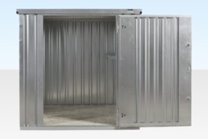 243-2M-Galv_Store_Front_Open-960x640-1.jpg 2m Flat Pack Store (Galvanised) Features