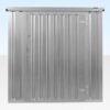 4m x 2.1m Flat Pack Container Store – Galvanised