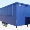 20ft x 7ft 6in Steel Mobile Anti-Vandal Office