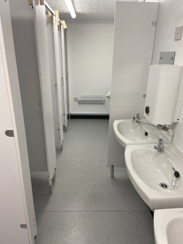 4+1 Steel Toilet Cabin 20Ft x 9Ft