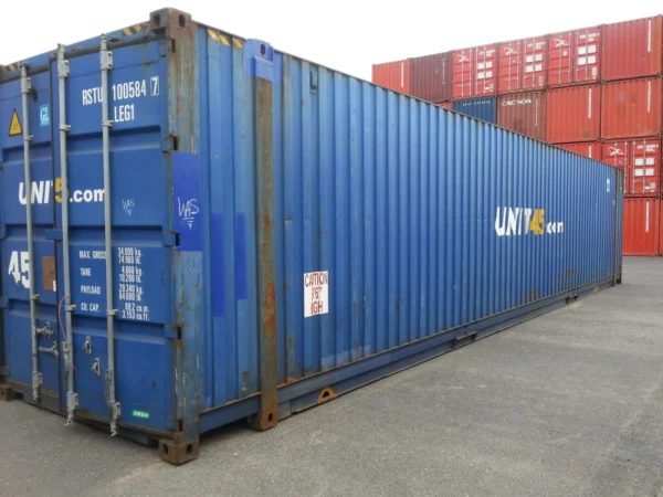 45 Ft Hc Container For Sale Used Blue