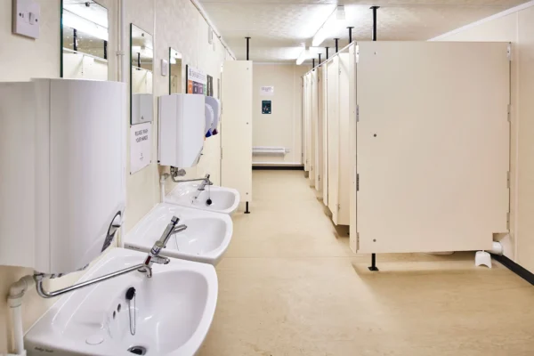 6+1 Steel Toilet Cabin