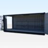 20Ft X 8Ft Open Side Bunded Open Mesh Floor Store