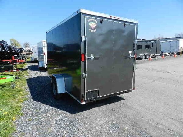 Diamond Cargo 6 x 12 Enclosed Trailer – Ramp Door
