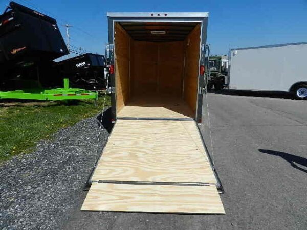 Diamond Cargo 6 x 12 Enclosed Trailer – Ramp Door