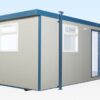 20Ft x 10Ft Jackleg Office Cabin