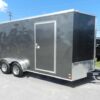 Covered Wagon 7’x16′ Enclosed Trailer — 12″ Added Height