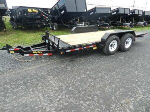 Big Tex 7 x 16 Full-Tilt Equipment Trailer – Removable Fenders