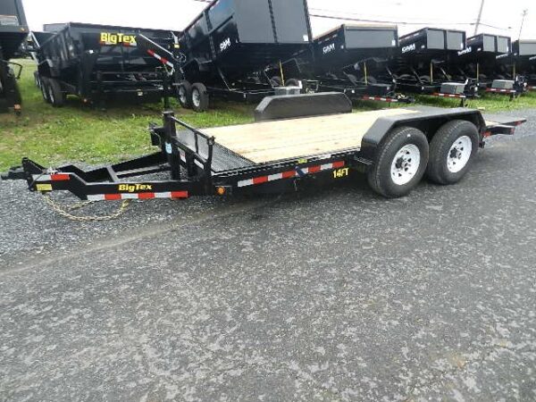 Big Tex 7 x 16 Full-Tilt Equipment Trailer – Removable Fenders