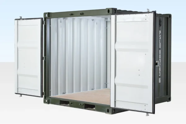 8Ft One Trip Shipping Container (Green)