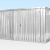 4M X 4.2M Side Linked Flat Pack Container Bundle (Galvanised)