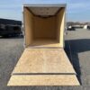 ATC 7 x 14 Enclosed Aluminum V-Nose Trailer – Aluminum Wheels