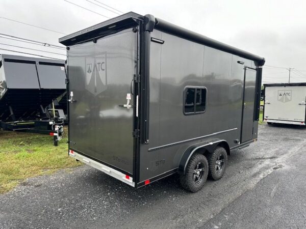 ATC 7.5 x 16 Aluminum Enclosed Trailer – Adventure Package