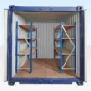 Adjustable, Heavy Duty Three Tier Container Racking (Single Bay)