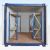 Adjustable, Heavy Duty Two Tier Container Racking (Single Bay)