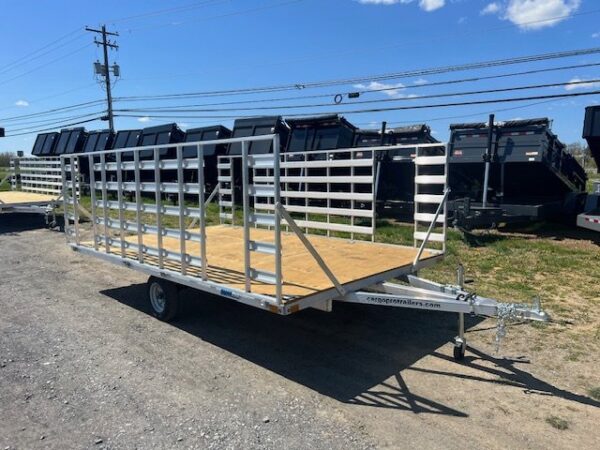 Cargo Pro 8 x 14 Aluminum ATV Trailer – 4′ Aluminum Ramps