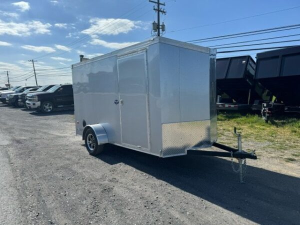 American Hauler 6 x 12 Enclosed V-Nose Cargo Trailer