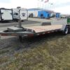 BWise 7 x 22 Low Profile Split-Tilt Equipment Trailer